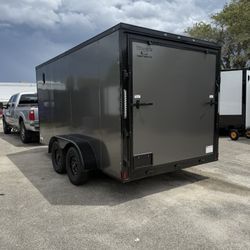 Trailer Enclosed 7 X 14 Polycore 0.80 It’s 2026 Titanium Cargo