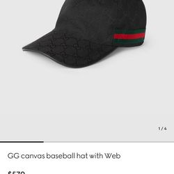 Gucci Baseball Cap Size 2xl