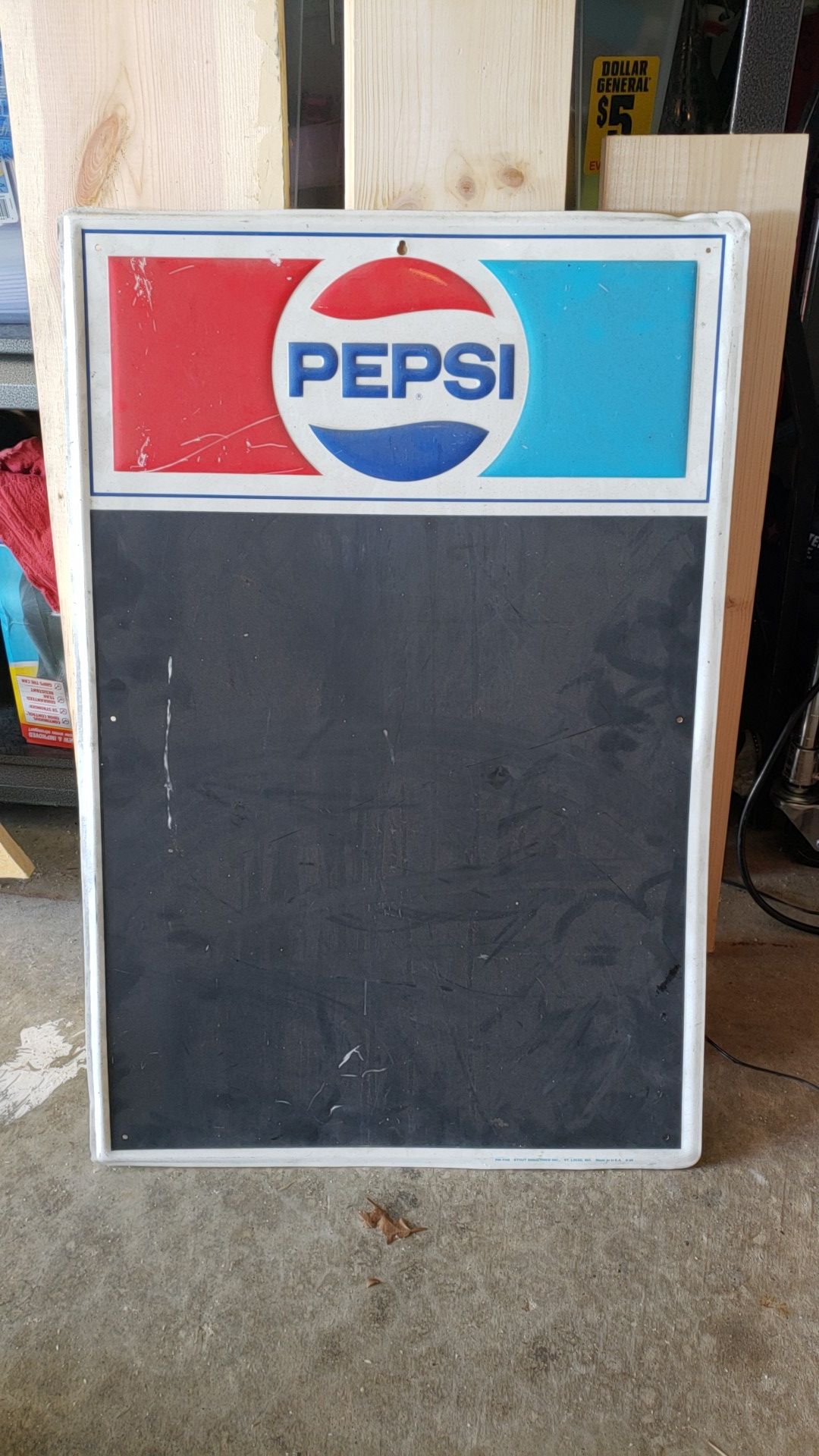 Vintage Pepsi sign