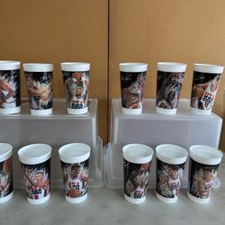 🏀 Vintage McDonald’s USA Basketball Dream Team Collector Cups – Full Set! 🏀