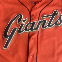 Giants Baseball Jersey (Buster Posey) - Large - Orange for Sale in