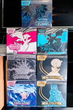 Pokémon TCG Elite Trainer Boxes ETBs - Multiple Sets Available
