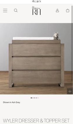 RH | Restoration Hardware Wyler Dresser & Topper Set