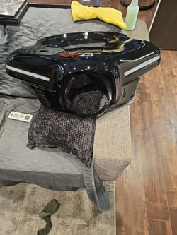 Vivid Black Outer Fairing w/ Integrated LEDs for Harley® Touring '14-'23