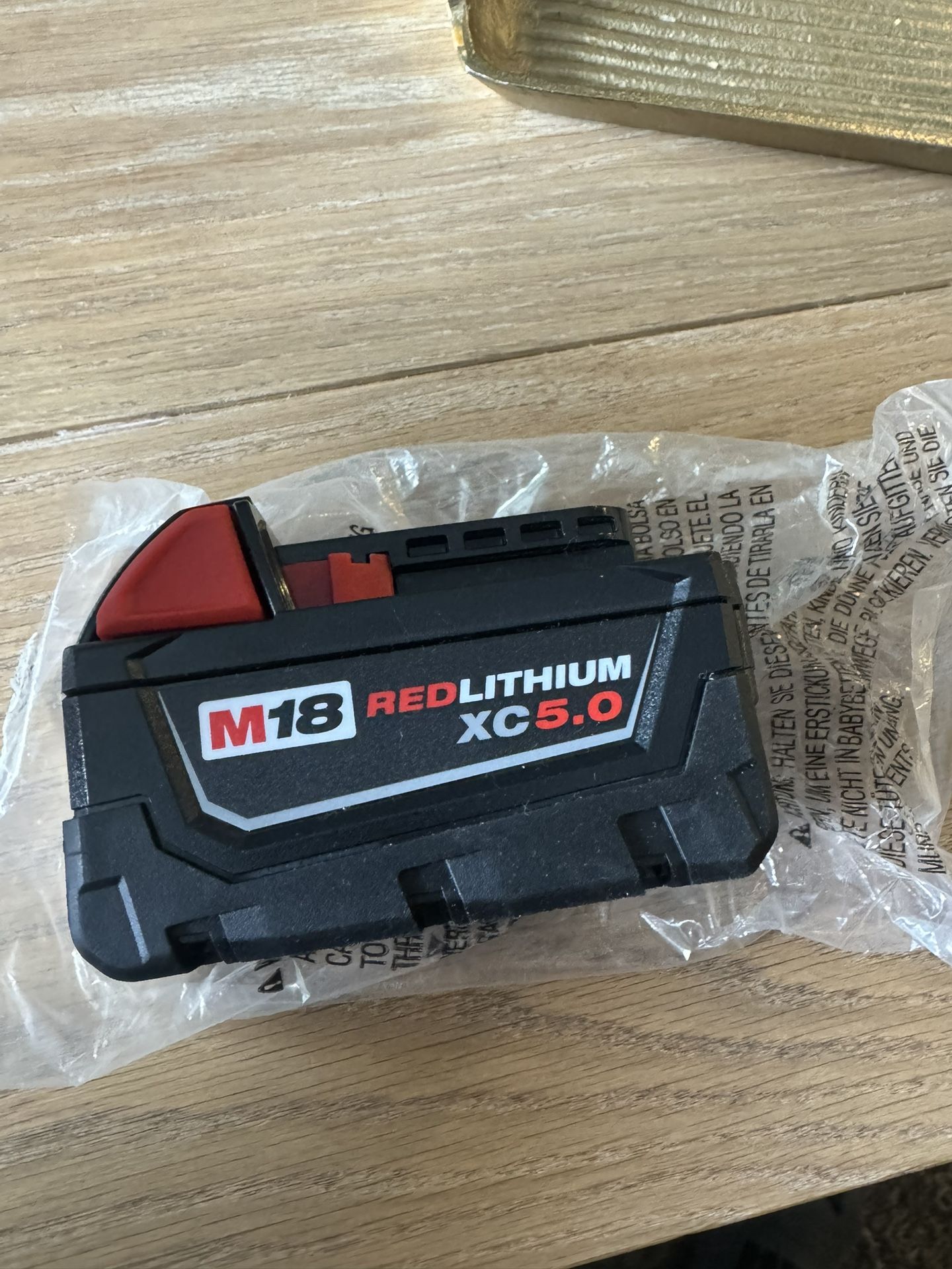 Milwaukee 48-11-1850 M18 18V 5.0Ah REDLITHIUM XC Extended Capacity Battery
