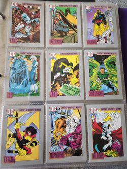 1991 DC Comic Cards Set