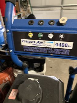 Koehler pressure washer 4400psi with surface cleaner and attachments
