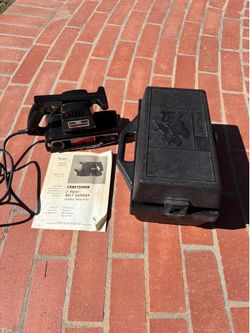 Sears 3” Belt Sander with case