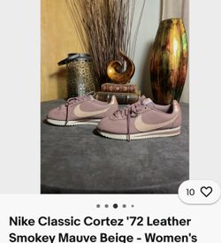 Nike Classic Cortez '72 Smokey Mauve Sneakers