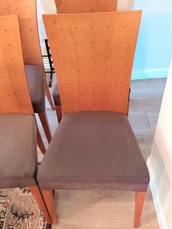 4 Vintage CALLIGARIS (made in Italy) Dining Table Chairs