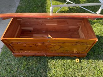 Vintage Cedar Hope Chest / Storage Trunk