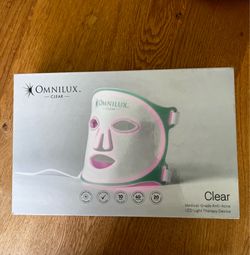 Barely used Omnilux Clear Mask