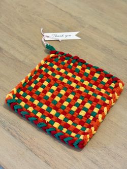 Potholder Handmade 100% Cotton