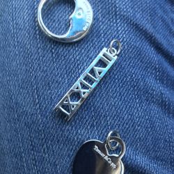 Tiffany And Co 925 Sterling Charms