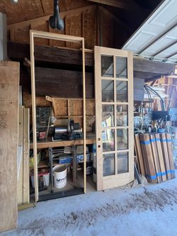 Custom Oak Door
