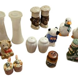 Vintage Salt And Pepper Shakers