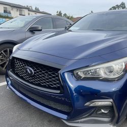 Infiniti Q50 18+ Black Gloss Grill