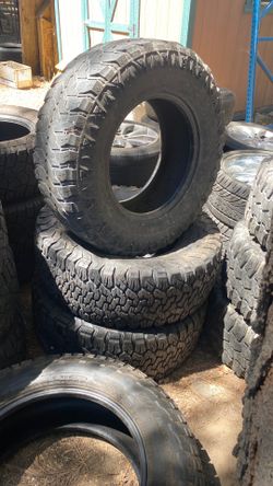 Tires set of three 35x12.50x18 BFGoodrich