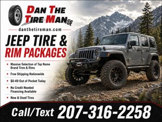Rent To Own Tires & Wheels - Jeep & SUV, No Credit Needed