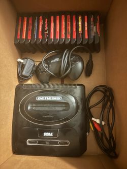 Sega Genesis With 15 Games