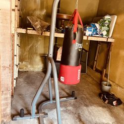 80lbs Punching Bag And Stand 