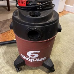 ShopVac 6 gallon wet/dry vacuum