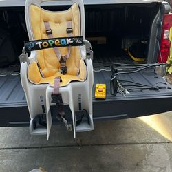 Topeak BabySeat II Child Bike Seat + MTX Rack (QuickTrack Mount)
