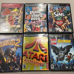 PS2 Games Bundle
