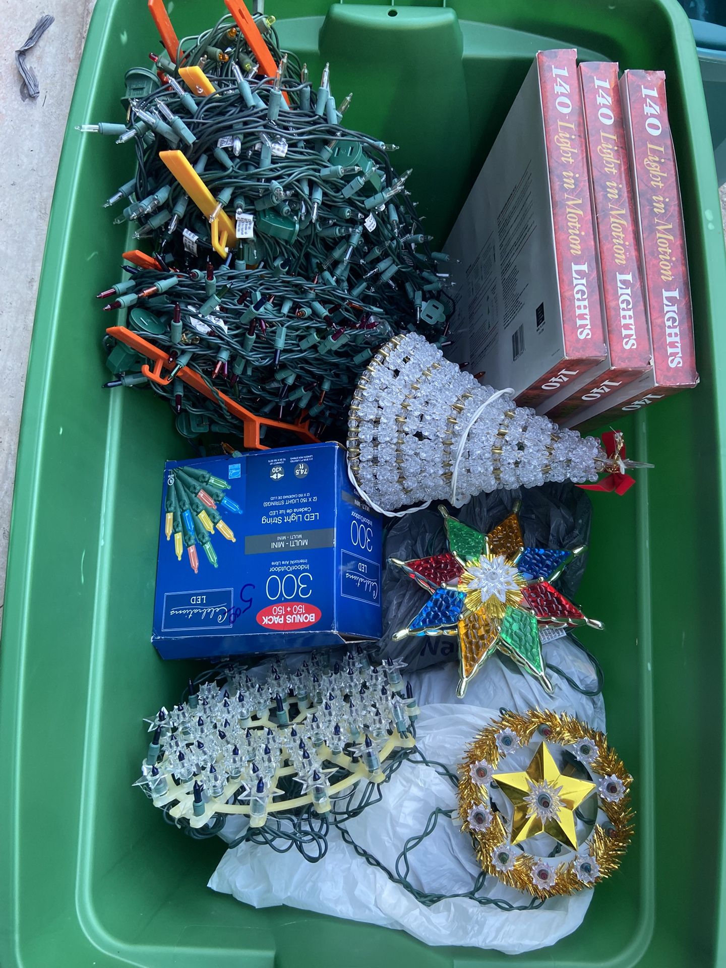 Christmas Lights Bundle (All Lights Verified Working)