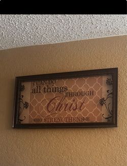 I can do all thing through Christ that strengths me picture