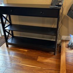 Side Table Color Dark Brown