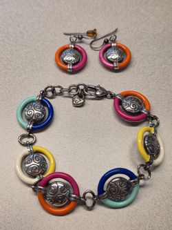 Brighton Colormix Link Bracelet & Earrings