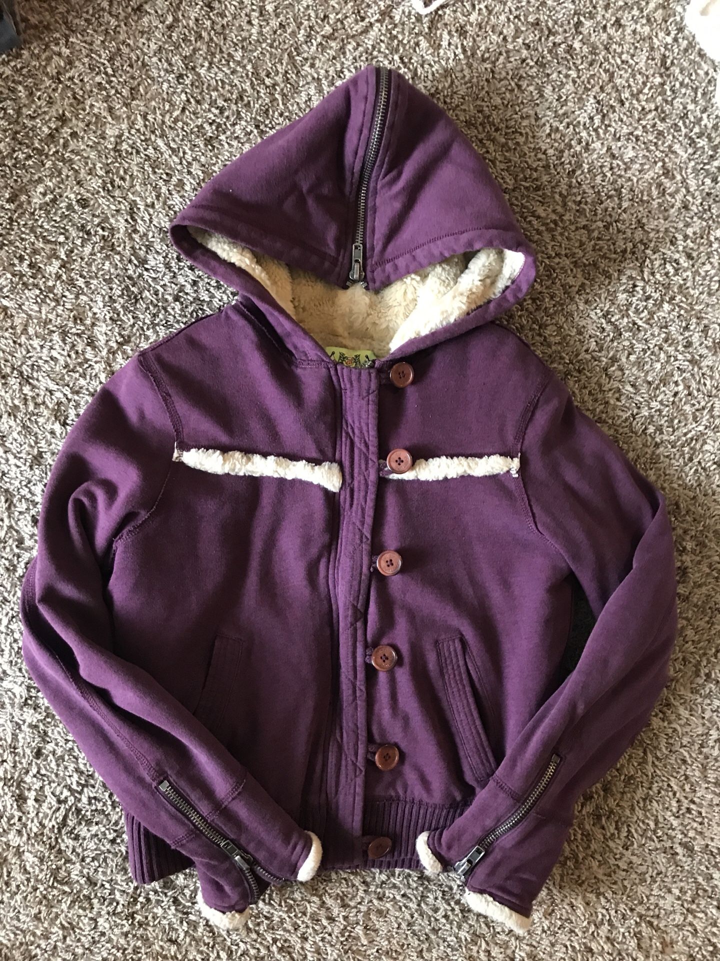 Juicy couture fur coat