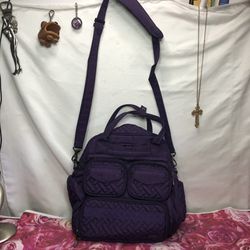 Purple Lug Bag 