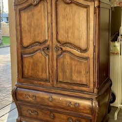 Hickory White - Media Storage Cabinet Armoire From Rob & Stucky - MOVING SALE!