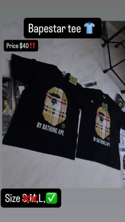 Bape and hellstar shirts available all sizes limited‼️