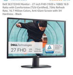 DELL 27 inch monitor
