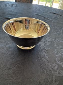 Sterling silver nut bowl