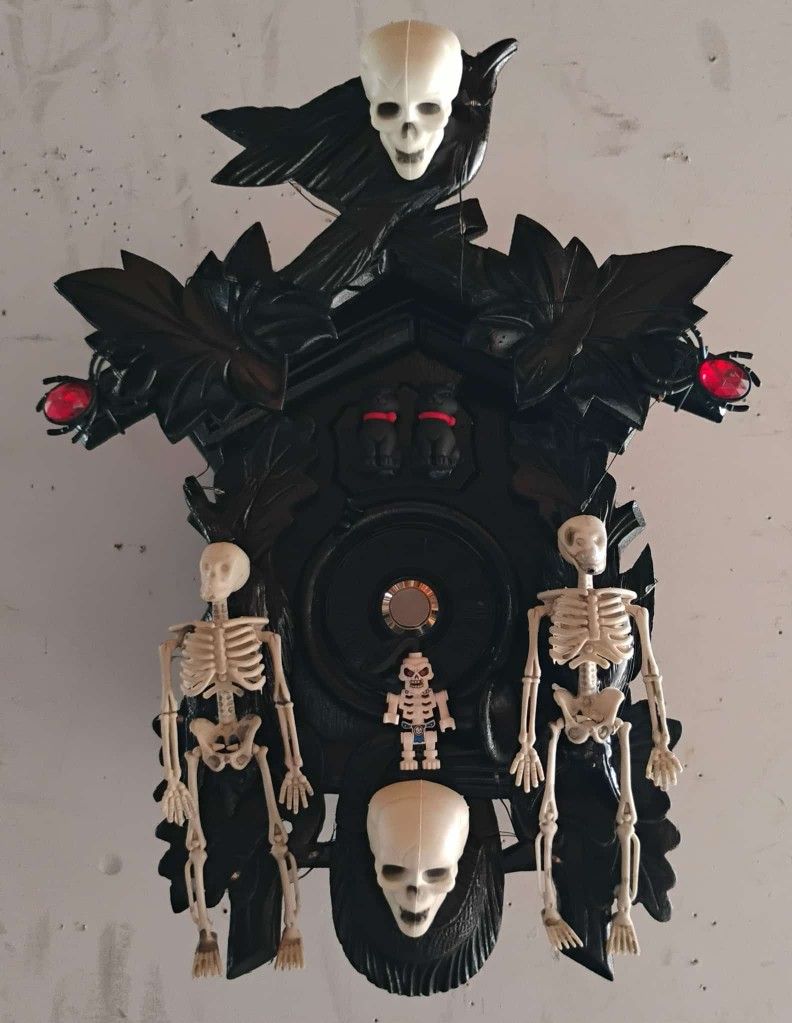 Halloween Cuckoo Clock Music Box