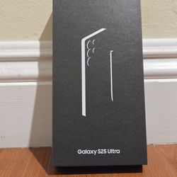 Brand new sealed:
Samsung Galaxy S25 Ultra 512GB Jetblack