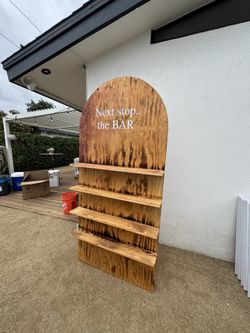 Wood Shot Wall Treat Wall Candy Bag
