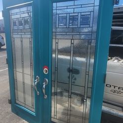 # Puerta francesa 64 X79 
