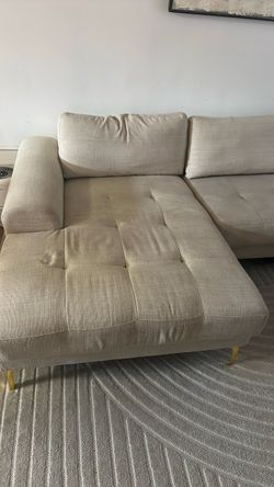 Small Beige sectional