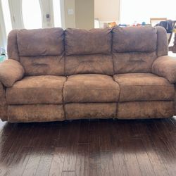 Recliner Sofa And Loveseat 