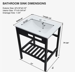 ceramic bathroom sink