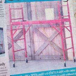 Small Rolling Scafold