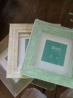 New 6x6 picture frames $15