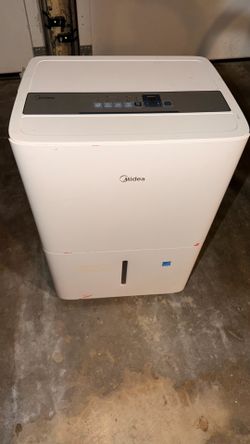 Midea 50-Pint Dehumidifier – Works Great – Large Room / Basement Ready