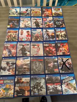 Ps4 games Lee la descripción