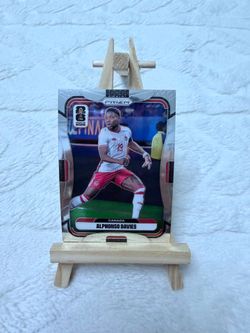Alphonso Davies Panini Prizm FIFA World Cup 2026 Card